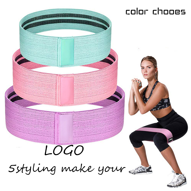 Colorful Non slip resistance Circle Hip Circle band hip band